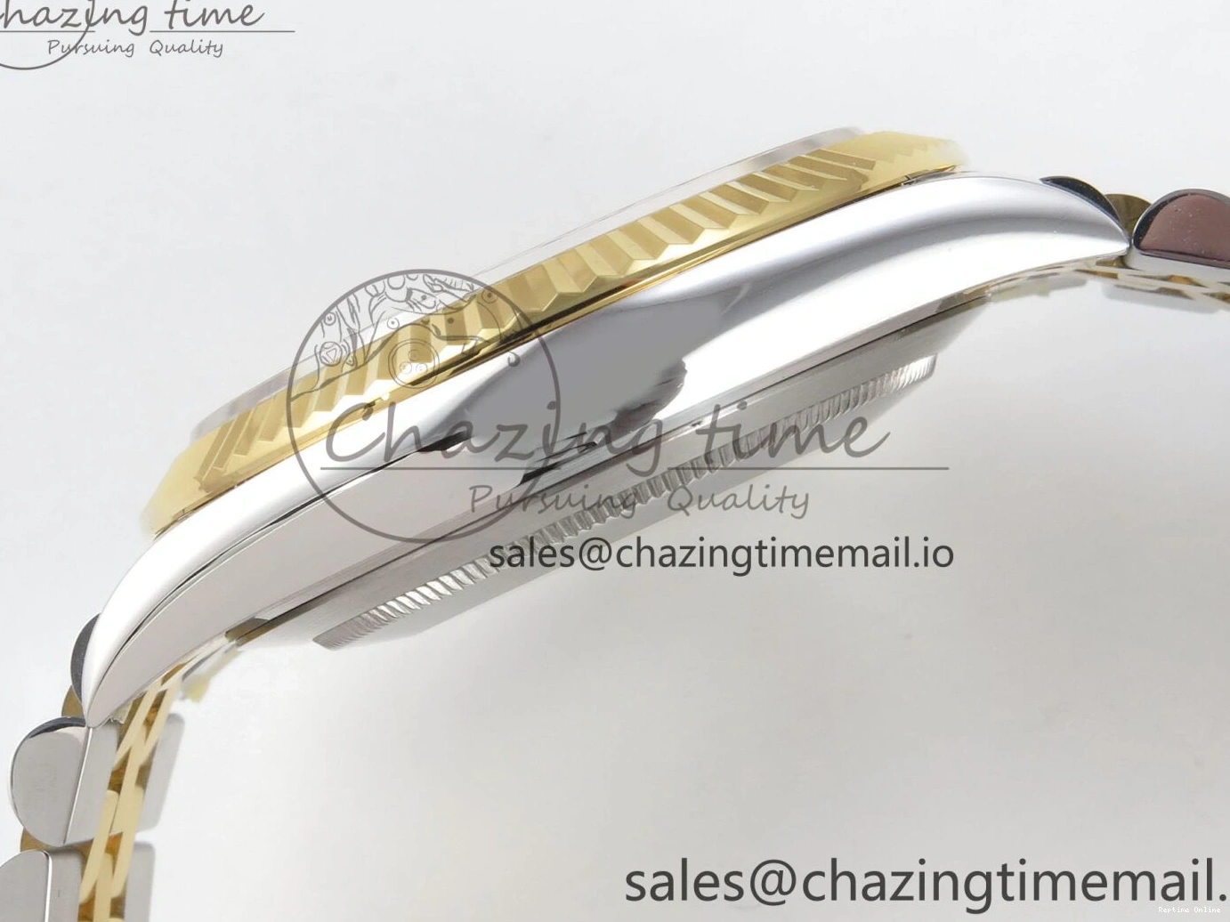 0224 DateJust 41 126333 SS YG ARF 1:1 Best Edition YG Stick Dial on Jubilee Bracelet SH3235 (Weighted) Effortless 216